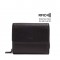Amber Bi-Fold Wallet - Black Pebble